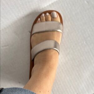 Women's Silver Sandals